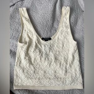 Forever 21 crop top with design